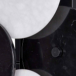 Бра светодиодное из черно-белых дисков Contrast Sample варинант исполнения - 1 | Loft Concept в Самаре