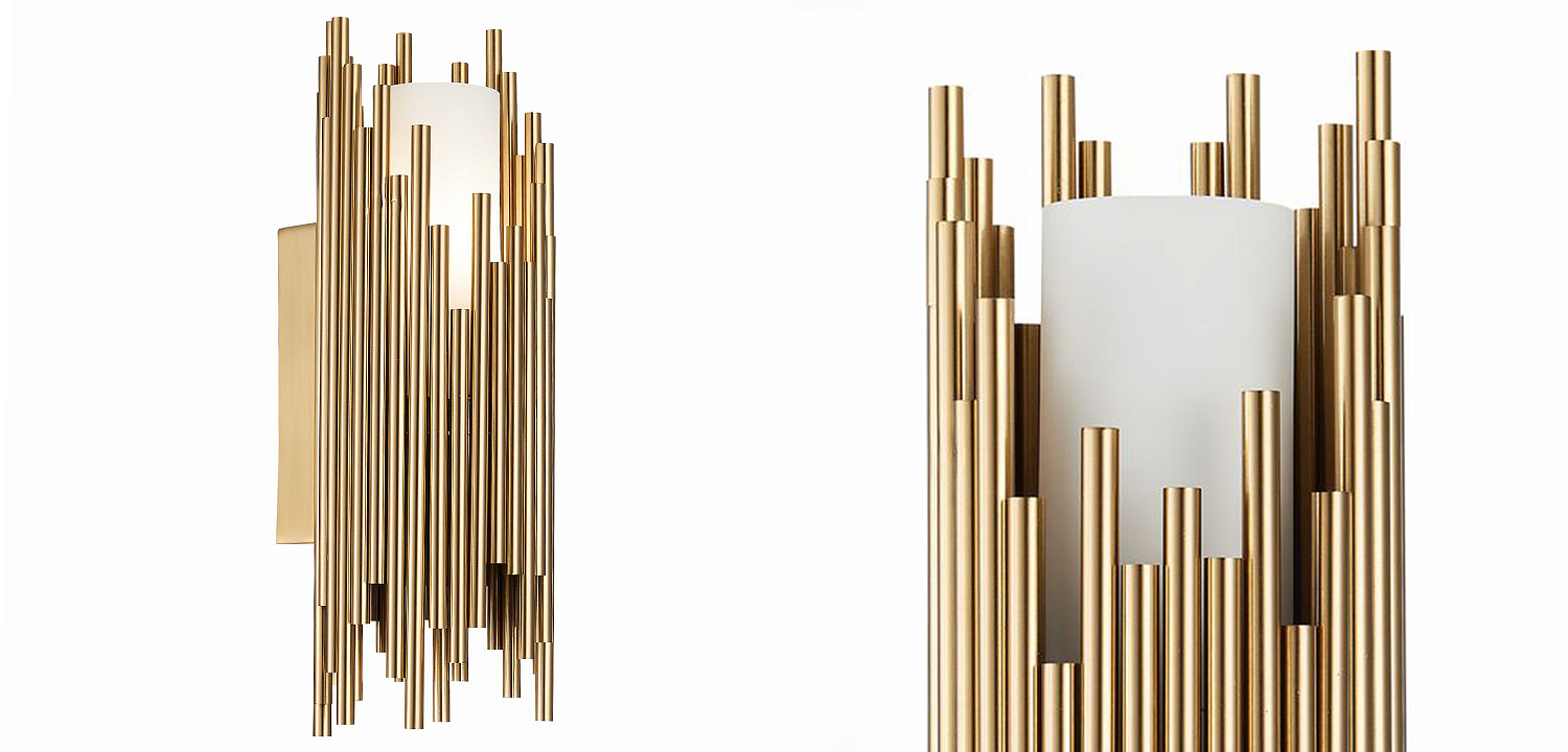 Бра Brubeck Brass Delightfull Wall Lamp Бра Brubeck Brass Delightfull Wall Lamp - Loft-Concept в Самаре