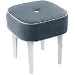 Квадратный мягкий пуф на белых ножках Winton Pouf Square варинант исполнения - 17 | Loft Concept в Самаре