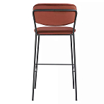 Стул барный с широкой полукруглой спинкой Chair Smooth Shapes варинант исполнения - 3 | Loft Concept в Самаре