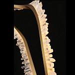 Подвесной светильник с декоративными элементами в виде кристаллов Smooth Shine варинант исполнения - 4 | Loft Concept в Самаре