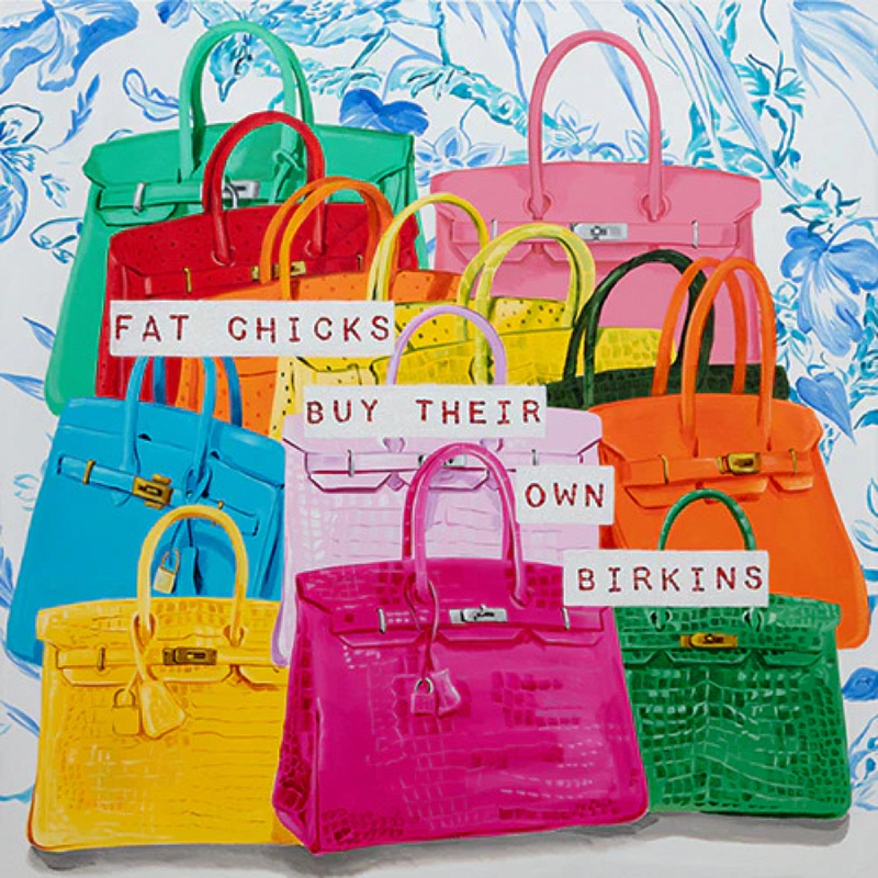 Картина Fat Chicks Buy Their Own Birkins Part Deux Мульти Картина Fat Chicks Buy Their Own Birkins Part Deux Мульти в Самаре | Loft Concept