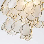 Подвесной светильник с декором из натуральной морской ракушки Iridescent Light варинант исполнения - 6 | Loft Concept в Самаре