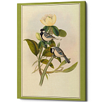 Постер на холсте с изображением птиц Blooming Birds Poster варинант исполнения - 10 | Loft Concept в Самаре