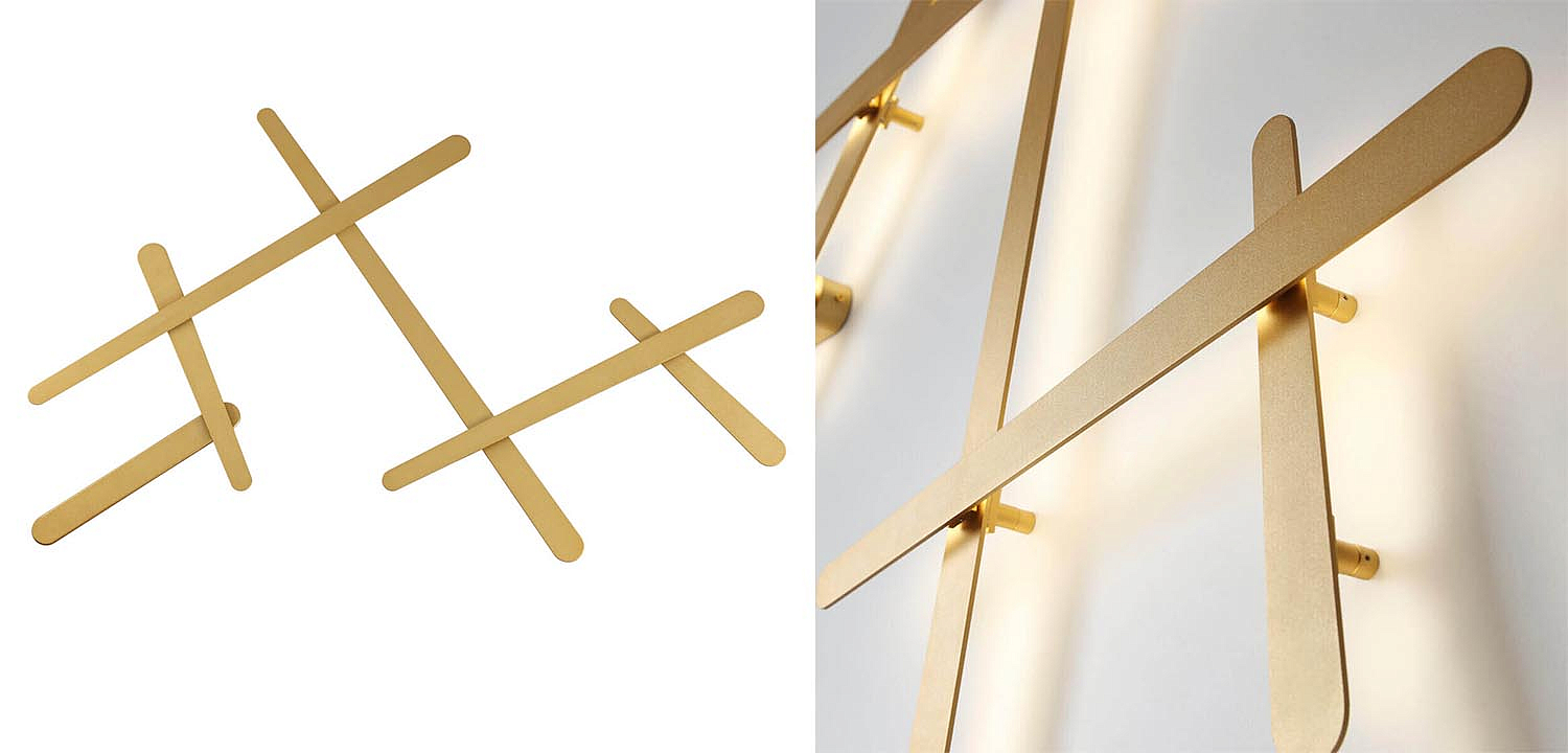 Бра Rolf Gold Labarint Lines - Loft-Concept в Самаре