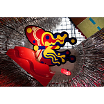 Дизайнерский ковер в виде бабочки Poltronova Tappeto Farfalla Rug варинант исполнения - 11 | Loft Concept в Самаре