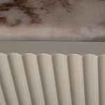 Тумба под телевизор серая с мраморной столешницей Uniqueness Marble варинант исполнения - 4 | Loft Concept в Самаре