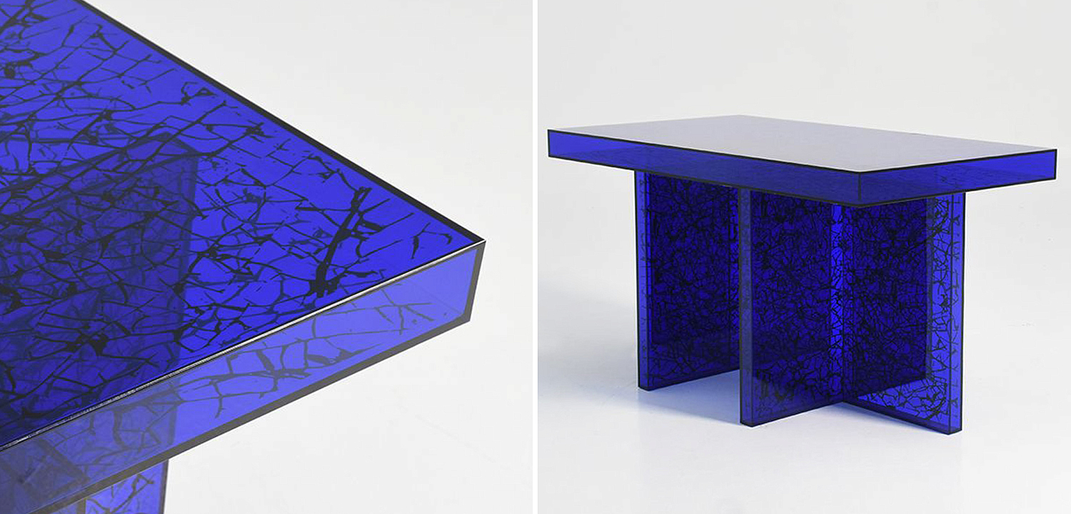 Кофейный стол Acrylic Blue Gerald Coffee Table Кофейный стол Acrylic Blue Gerald Coffee Table - Loft-Concept в Самаре