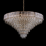 Люстра с каскадом из прозрачного хрусталя Constant Sparks варинант исполнения - 14 | Loft Concept в Самаре