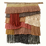 Текстильное Панно с бахромой варинант исполнения - 4 | Loft Concept в Самаре