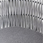 Кресло с декоративным плетением на спинке и подлокотниках Armchair Weaving варинант исполнения - 8 | Loft Concept в Самаре