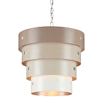 Подвесной светильник фигурный из 4-х широких колец Alternating Rings варинант исполнения - 1 | Loft Concept в Самаре