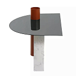 Дизайнерский журнальный стол с рельефным основанием Dutynor варинант исполнения - 1 | Loft Concept в Самаре