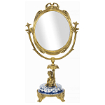 Настольное зеркало в бронзовой рамке Eden Garden варинант исполнения - 1 | Loft Concept в Самаре