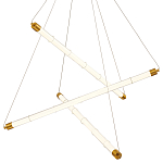 Светодиодная люстра Trumpet Tube Brass  варинант исполнения - 1 | Loft Concept в Самаре