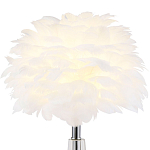 Настольная лампа с перьями Plumage White Table Lamp варинант исполнения - 2 | Loft Concept в Самаре