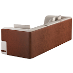 Трехместный диван Richmond с кожаной отделкой варинант исполнения - 3 | Loft Concept в Самаре