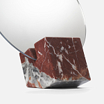 Настольное дизайнерское зеркало Poltronova Vanitas Rosso Franci Mirror and Photo Holder варинант исполнения - 2 | Loft Concept в Самаре