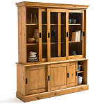 Витрина из массива сосны Cobbett Wood Showcase варинант исполнения - 4 | Loft Concept в Самаре