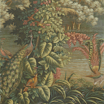 Обои ручная роспись Le Brésil Brume варинант исполнения - 4 | Loft Concept в Самаре