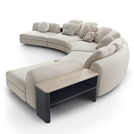 Большой угловой Диван California трансформер с приставными деревянными модулями   варинант исполнения - 2 | Loft Concept в Самаре