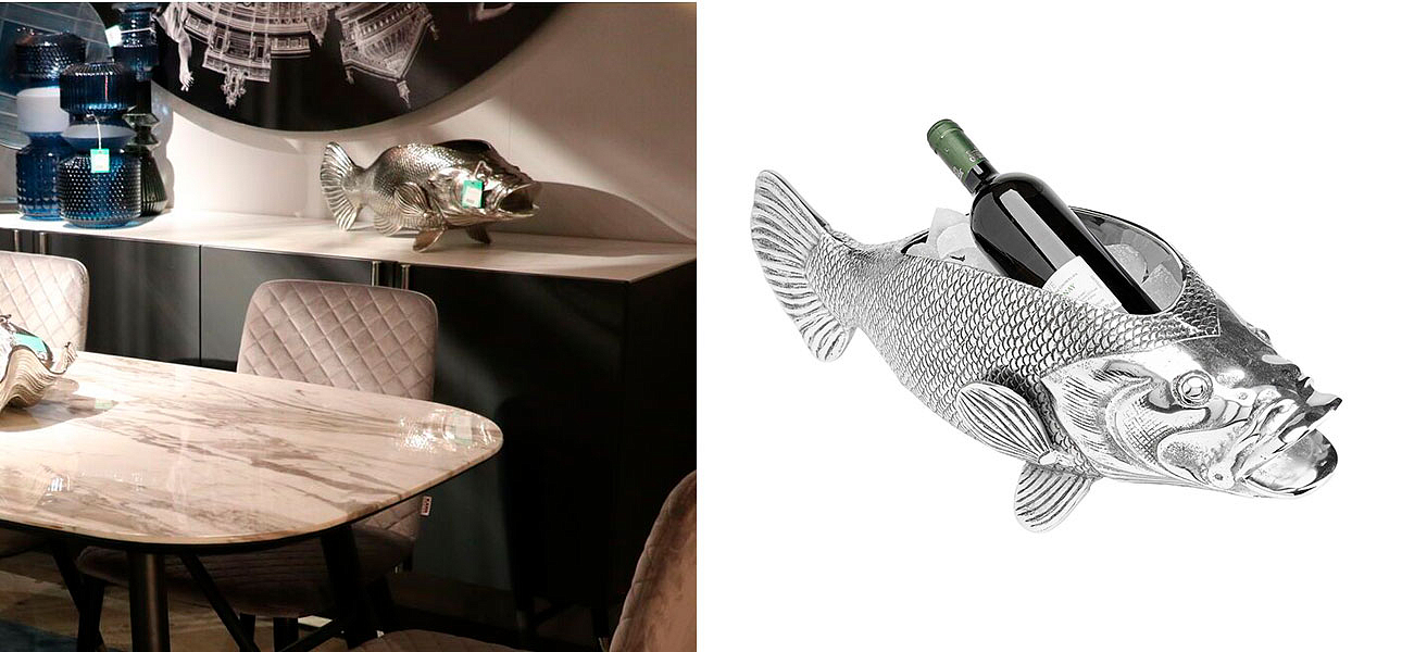Чаша серебряная Рыбка Silver Fish Чаша серебряная Рыбка Silver Fish - Loft-Concept в Самаре