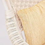 Комплект уличной мебели из ротанга Eloise белый варинант исполнения - 5 | Loft Concept в Самаре