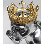 Статуэтка обезьяна в короне серебряная Golden Monkey варинант исполнения - 3 | Loft Concept в Самаре