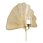 Большой Настенный Подсвечник золотой Лист Пальмы варинант исполнения - 2 | Loft Concept в Самаре