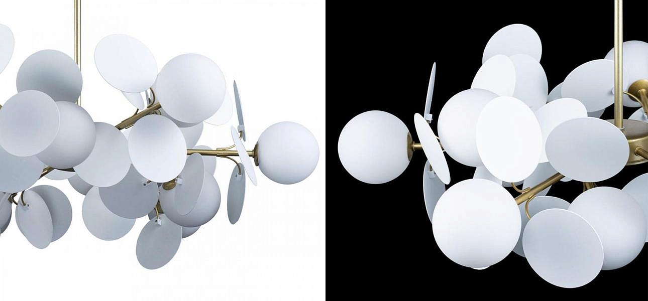 Люстра MATISSE Chandelier White 12 ламп Люстра MATISSE Chandelier White 12 ламп - Loft-Concept в Самаре