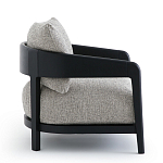 Кресло с каркасом из массива ясеня Deniaud Ash Grey Armchair варинант исполнения - 9 | Loft Concept в Самаре