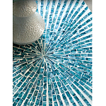 Приставной столик с инкрустацией раковинами устриц Bone Inlay варинант исполнения - 3 | Loft Concept в Самаре