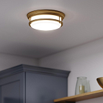 Потолочный светильник с белым матовым стеклянным плафоном в форме перевернутого конуса Hinkley варинант исполнения - 7 | Loft Concept в Самаре