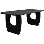 Обеденный стол из массива акации Veras Black Dining Table варинант исполнения - 1 | Loft Concept в Самаре