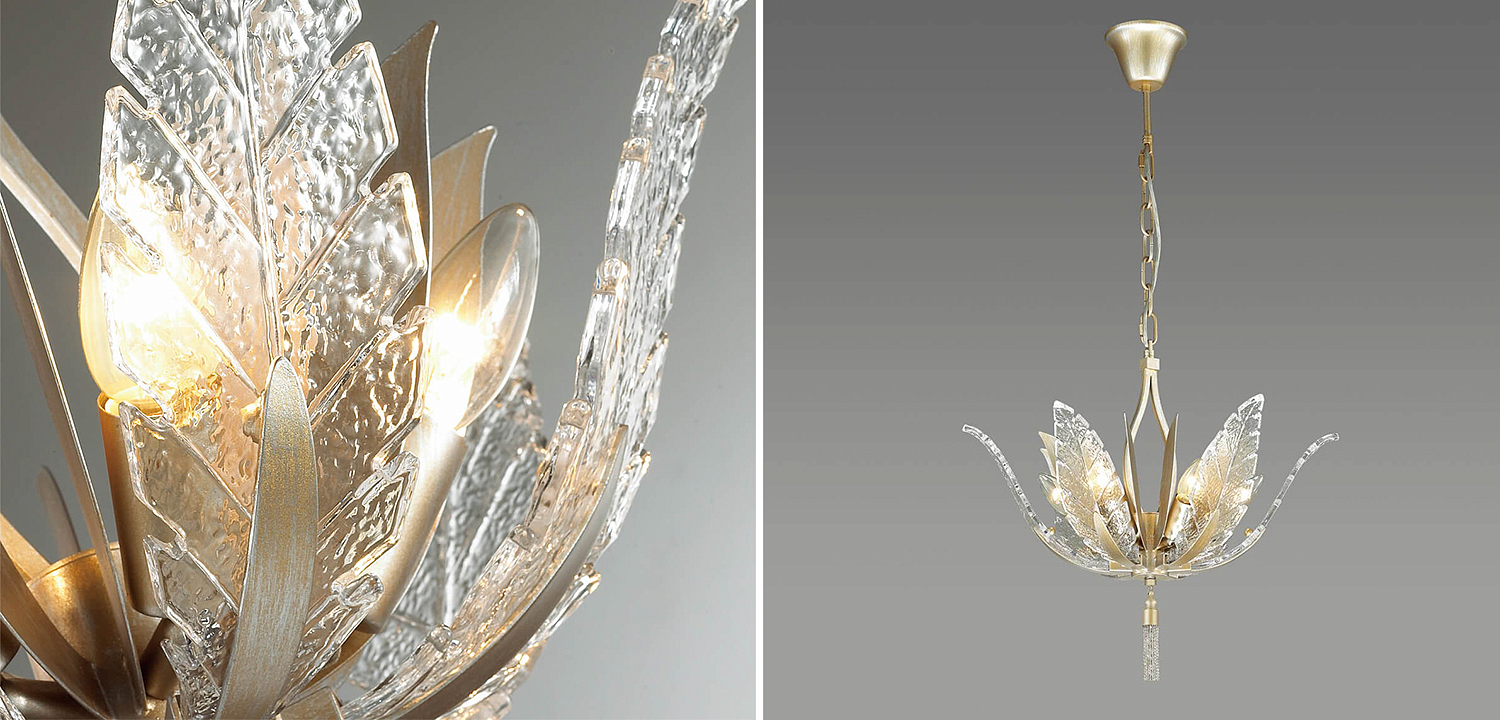 Люстра Glass Petals Chandelier 50 Люстра Glass Petals Chandelier 50 - Loft-Concept в Самаре