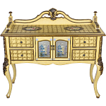 Комод деревянный Illustration of flowers варинант исполнения - 1 | Loft Concept в Самаре