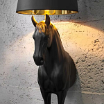 Horse Statue Floor Lamp Большой светильник Черная Лошадь варинант исполнения - 2 | Loft Concept в Самаре