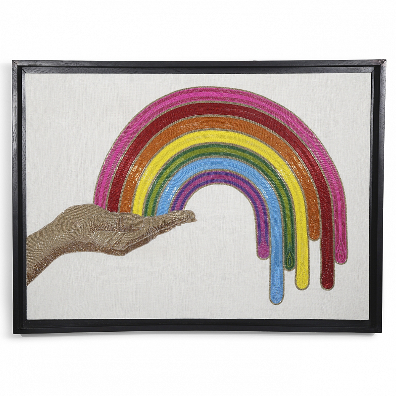 Панно Jonathan Adler RAINBOW BEADED WALL ART Мульти в Самаре | Loft Concept 