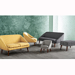 Кресло серое Pauley Grey Armchair варинант исполнения - 5 | Loft Concept в Самаре