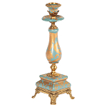 Подсвечник из фарфора с бронзовыми элементами Eden Garden варинант исполнения - 1 | Loft Concept в Самаре