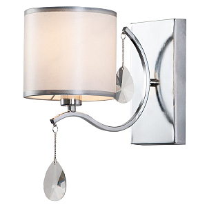 Бра цвета хром с хрустальным декором Tendril