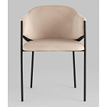 Стул Brace велюр молочный варинант исполнения - 4 | Loft Concept в Самаре