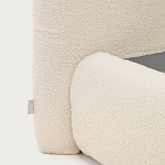 Кровать со съемным бежевым чехлом из ткани букле White Boucle Collection варинант исполнения - 4 | Loft Concept в Самаре