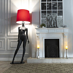 Лампа MANNEQUIN LAMP с абажуром изгибы тела варинант исполнения - 14 | Loft Concept в Самаре