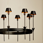 Люстра круглая со светодиодными лампами Innovation варинант исполнения - 5 | Loft Concept в Самаре