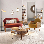 Зеркало из ротанга и сизаля WICKER MIRROR 100 варинант исполнения - 4 | Loft Concept в Самаре