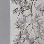 Панно Сосна варинант исполнения - 2 | Loft Concept в Самаре