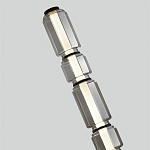 Торшер с дымчатым плафоном Jarrty варинант исполнения - 2 | Loft Concept в Самаре