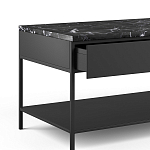 ТВ-тумба с мраморной столешницей Vayo Marble TV Stand варинант исполнения - 4 | Loft Concept в Самаре