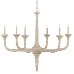 Люстра из дерева в форме подсвечника Coastal Aesthetics варинант исполнения - 1 | Loft Concept в Самаре